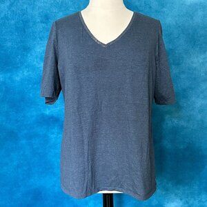 Lane Bryant Short Sleeve V-Neck Tee, 18/20